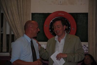 Daniel Born und MP Nick Smith