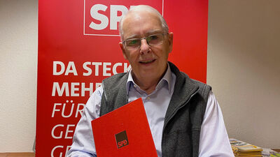 Unser Jubilar Peter vom Brocke ist 50 Jahre in der SPD