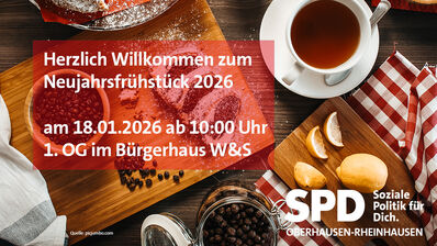 Herzlich Willkommen zum Neujahrsfühstück 2026