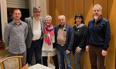 Vorsitzende und Mitglieder der Gemeindesatsfraktionen