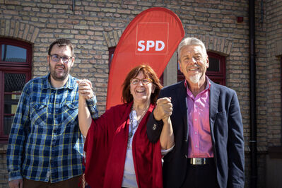 Unsere Team: Florian Häfele, Susanne Egenberger, Peter Brand