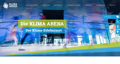 Website Klima-Arena.de