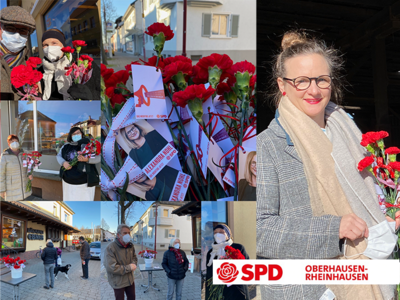 Impression von unserer Nelken-Aktion